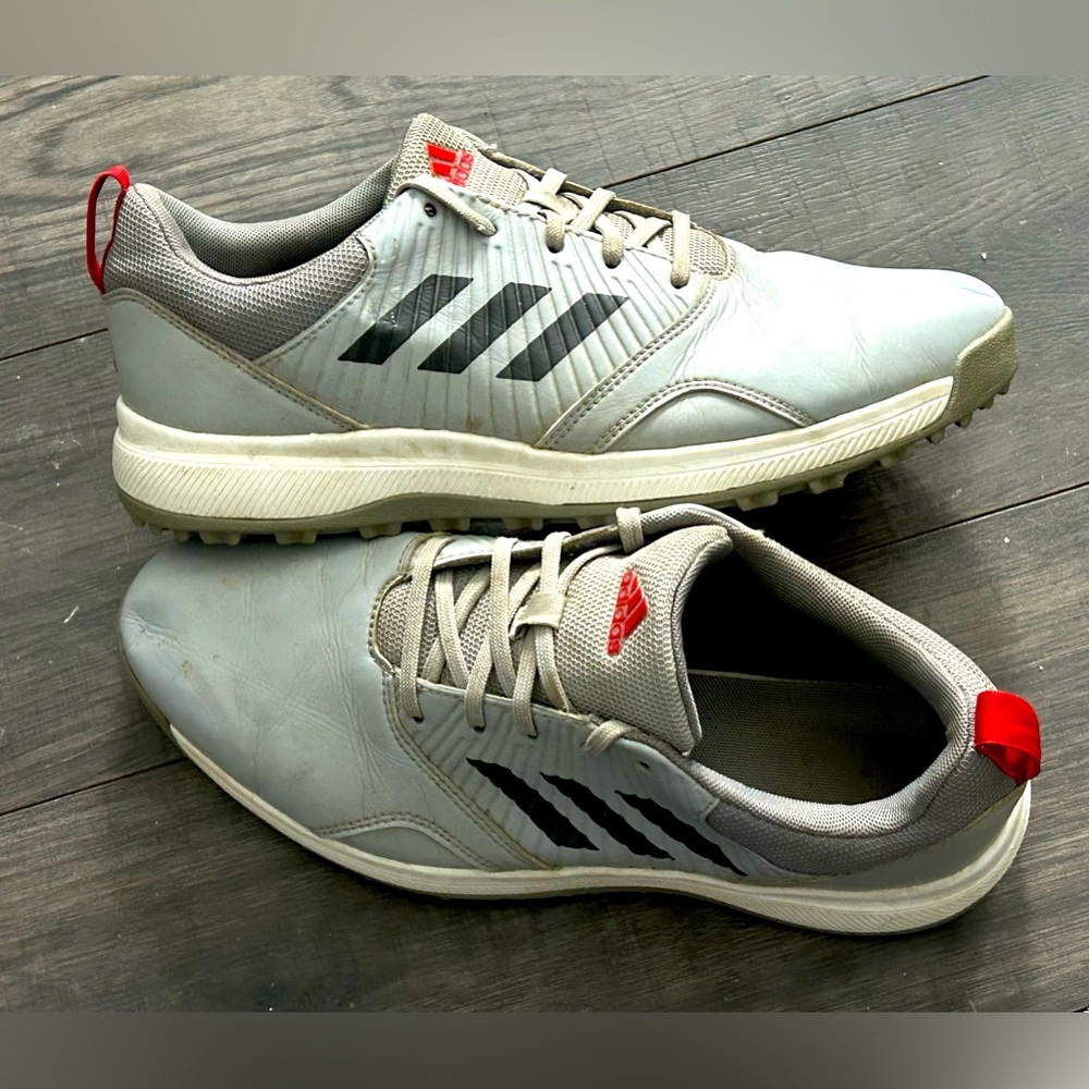 ADIDAS CP Traxion SL mens size 8 leather golf shoes